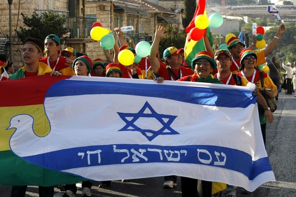 Christians display their love for Israel during Sukkot in Jerusalem
