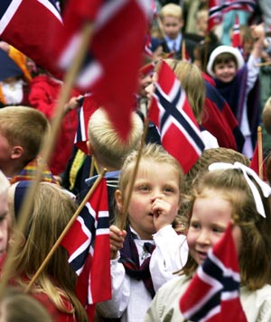 Barnetog_i_Oslo__17_147524c 17th of May. The national day of Norway