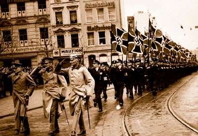 March 1936. The re-militarization of the demilitarized Rhineland