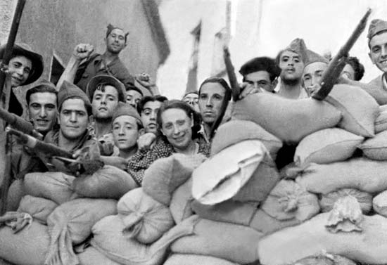 During the Spanish civil war between 1936 and 1939, the utopia in Andalusia ended in tragedy. 