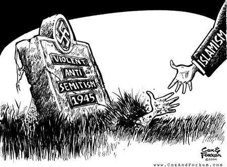 Islam, Fascists and Nazims has one thing in comming. The hate towards the Jewish people. 