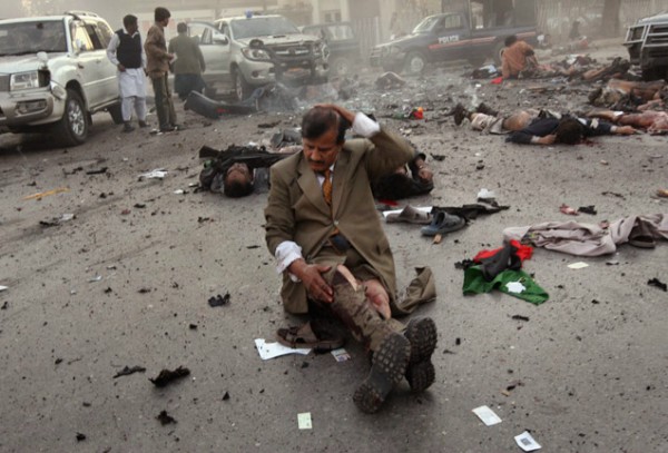 A muslim has just blown him self and other Muslim to pieces for Allah.