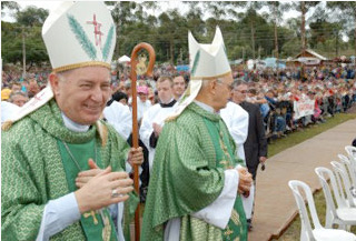 Another Catholic Bishop who denies the Holocaust