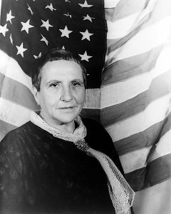 Gertrude Stein, an American Jew or German origin