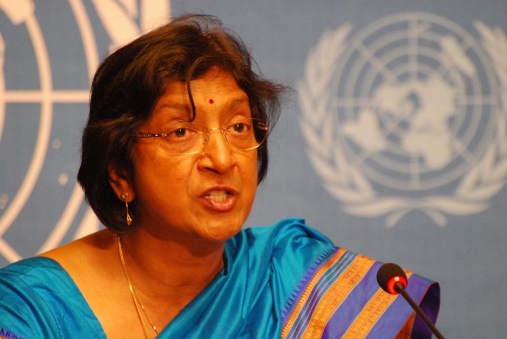 The United Nation Human Right commisioner is a very confused lady