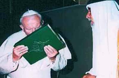 john_paul_ii_quran The late Pope did not represent the God of the Bible