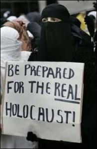 A lady with a message of what is ahed of us. 