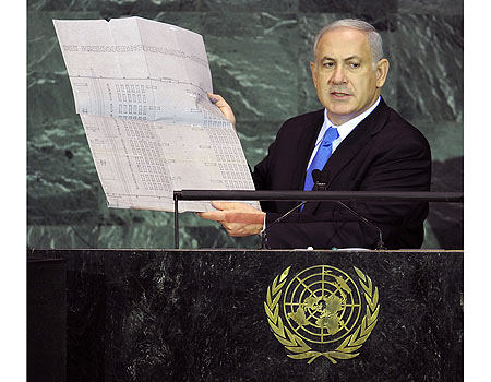 The Prime Minister of Israel is a brave man. He spoke the truth to the World leaders.