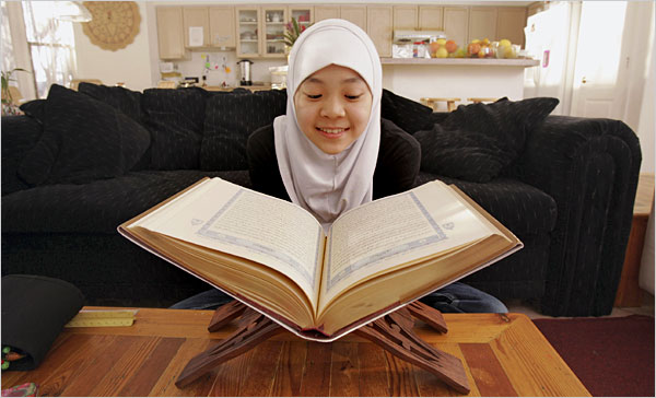 When this girl search for the truth in the Koran, she will not find it. 