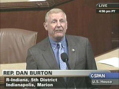 Dan Burton warns that Israel will have to strike Iran if the US faile to stopp the Ayatollahs from gettiing a Nuclear Bomb