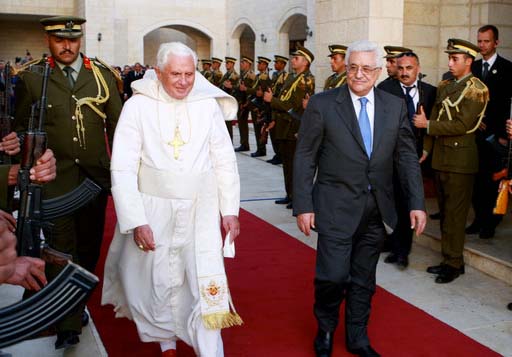 The Pope and the PLO has agreed to work for the eviction of Zionism in Jerusalem. 