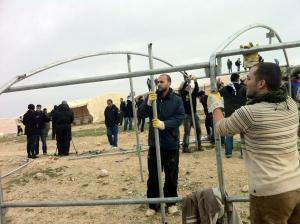 Arabs working hard to retake and occupy more Jewish land east of Jerusalem.