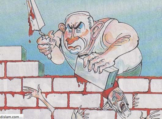 This kind of cartoons were published in all newspapers in Berlin, as directed by the Nazi party. 