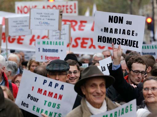 The people of Paris ants to block that sexual perverts is permitted to buy children.  