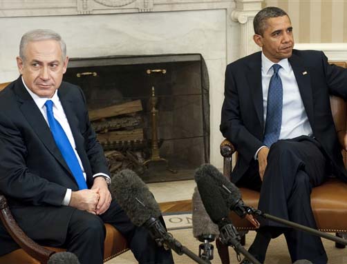 The chemistry between Benjamin Netanyahu and Barack Hussein Obama is not to good. 