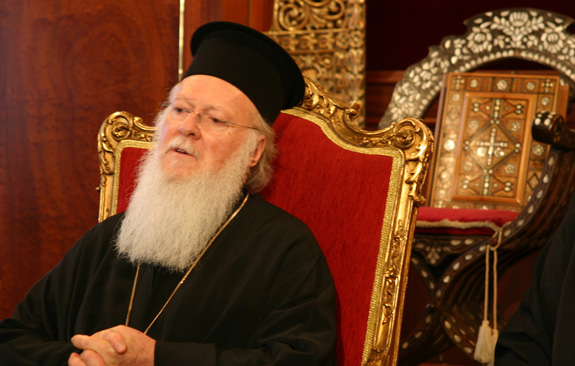 Ecumenical Orthodox Patriarch Bartholomew of Constantinople. 