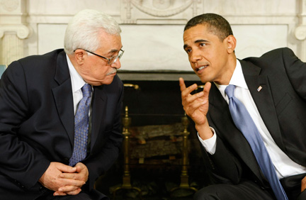 President Obama entertain and supply Holocaust denier Abu Mazen. 