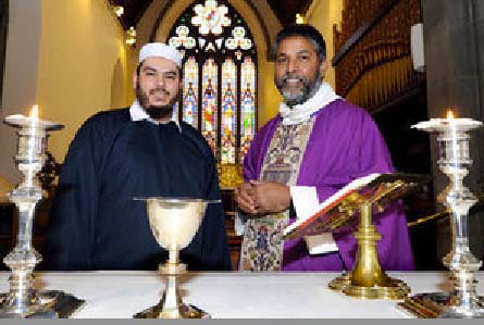 An Imam will soon pray to this altar