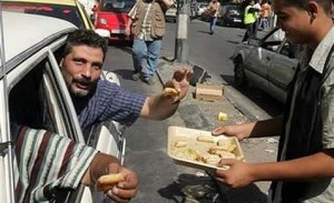 Arabs often party when death strikes their enemies. (illustration), 