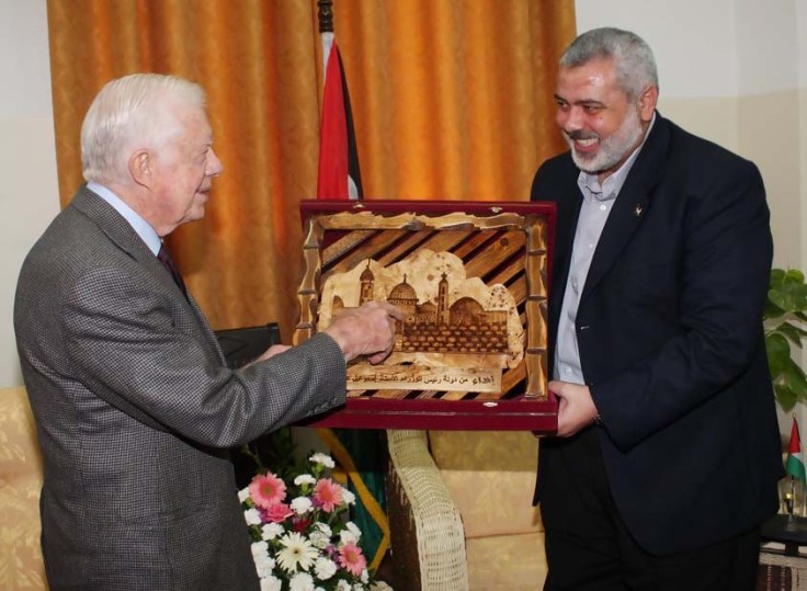 Jimmy Carter hails the Hamas, and embrace the idea of an Islamic re-occupation of East Jerusalem.