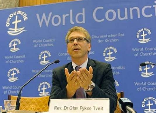 Olav Fykse Tveit share his spiritual life with an antichrist in Rome.