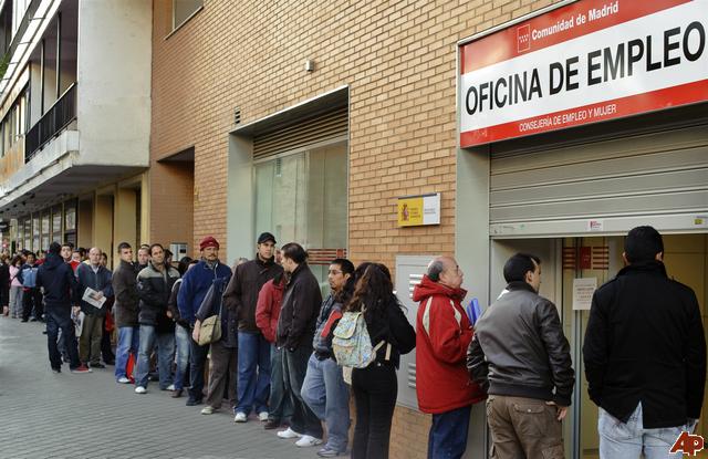 There are more people without jobs in Spain than in the run up to the Nazi-regime in Germany. 