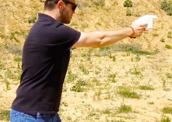 A young man from Texas has made the ultimate weapon for the video-game killers. 