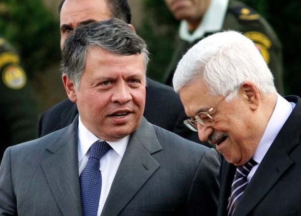 King Abdullah of Jordan support the PLO and Holocaust denier Abu Mazen. 