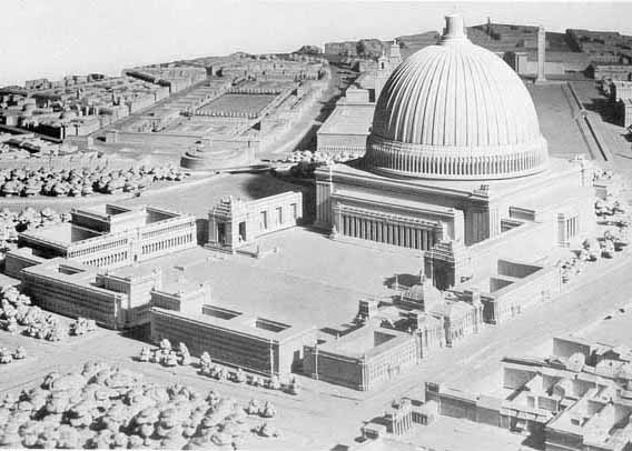 Hitler wanted to move the Temple mount to Berlin, and change Berlin to the eternal city Germania. 