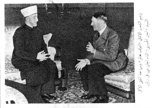 The Grand Mufti greeted Hitler in Berlin on November 28th 1941.