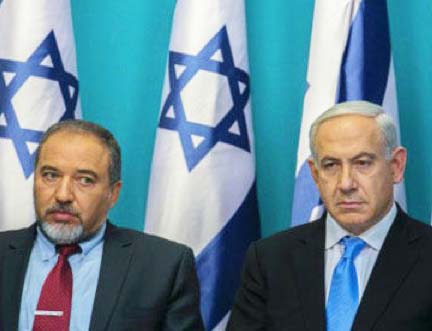 Avigdor Lieberman speak more bolder than Benjamin Netanyahu in regards to Gaza. 