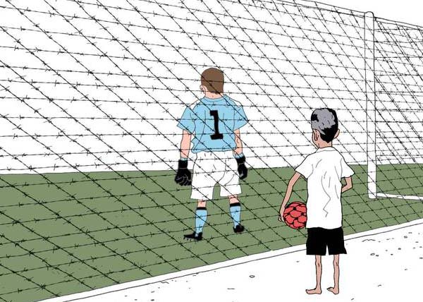 This cartoon could easily be approved by Nazi-minister Joseph Goebbels. 