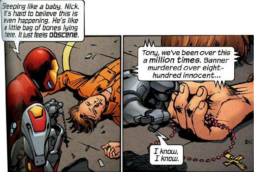 Hulk is at least a Roman Catholic wannabe. 