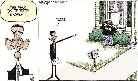 The war of Obama has moved right into your living room. 