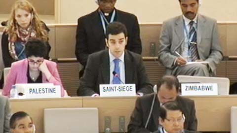 The UN has become a seat for dictatorships. Here there in a row. 