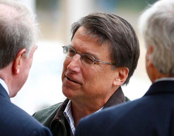 Gov. Pat McCrory is a brave man, resiting the pressure from Washington D.C.