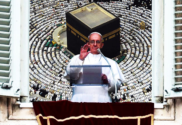 The Pope wants to be greeted as the "Holy Father" by all Muslims and Catholics. 