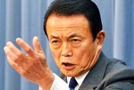 Taro Aso wants to remove any Weimar republic "obstructions"  in the Japanese constitution. 