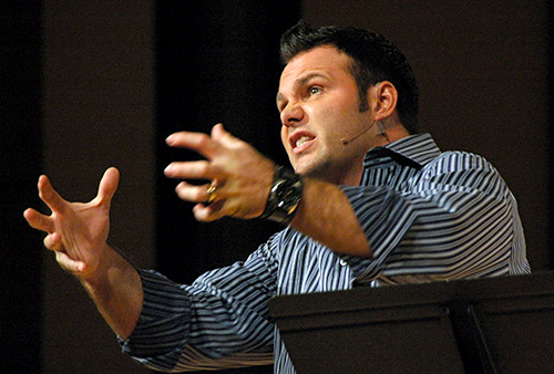 Pastor Mark Driscoll warns about Christians turning lukewarm.