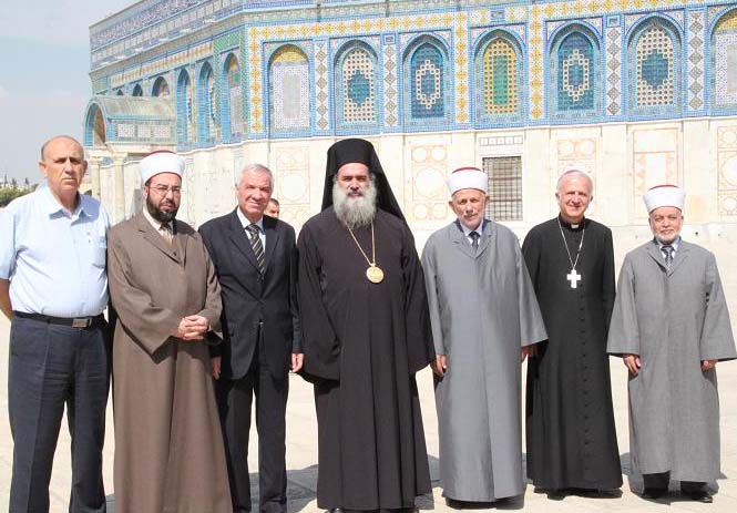 From a similar gathering of evil doers on the Temple Mount in 2012. 