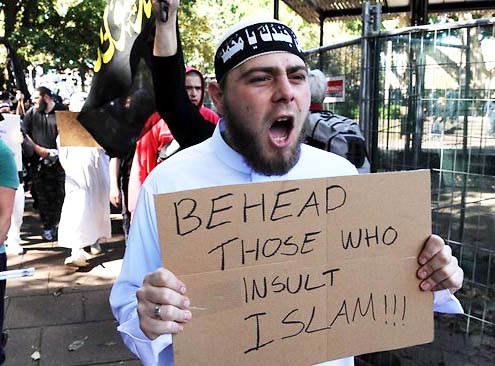 Whet the Islamic activists are permitted to demand in London, their brethren are doing in Syria, Libya, Yemen, Nigeria, Sudan and Somalia. 