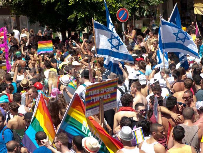 The gay parade in Tel Aviv is no better than gay parades all over the World. 