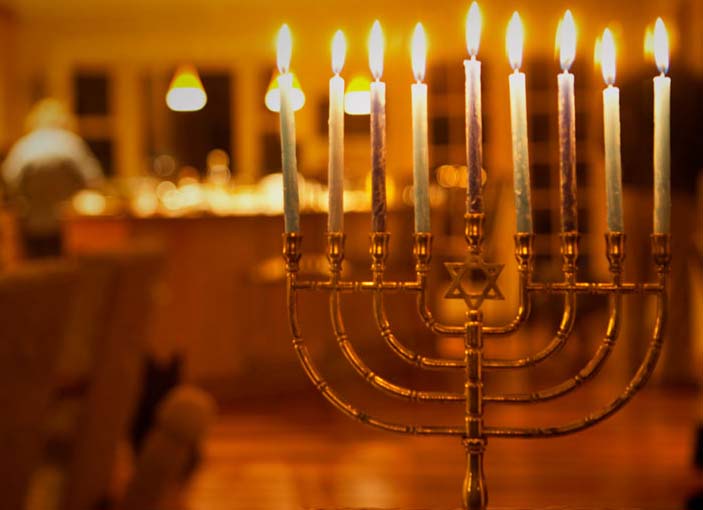 The Messiah was in Jerusalem celebrating the festival of Hanukkah, found in the New Testament. 