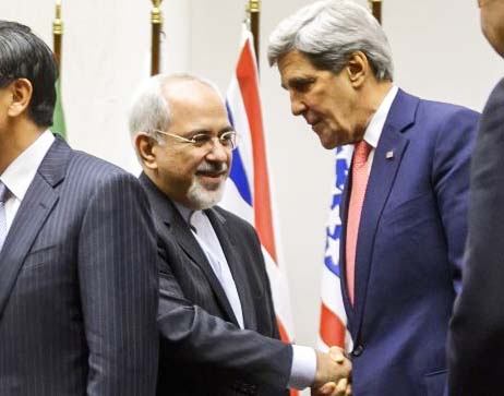 Iranian ‪‪FM Zarif ans US Secretary of state has agreed to become "peace partners".