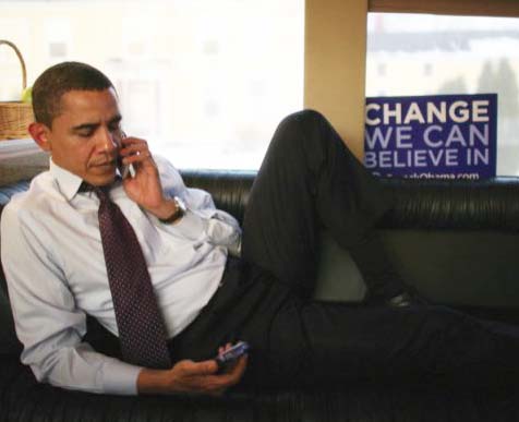 The man of Obama hack your smartphone, and make a profile on you. 