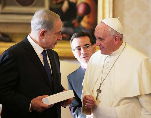 The days of divine judgment is about to begin, the Netanyahu's waiting for the Pope.  