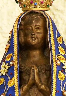 A black Brazilian version of the pagan Queen of Heaven. 