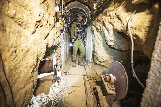 The terror tunnels of Hamas was made in a bid to kill hundres of Jews in South Israel. 