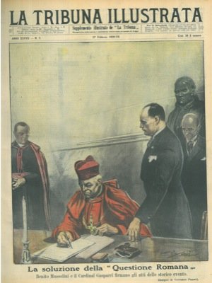 The Italian Catholic paper who published the new prayer to adore Mussolini and "Christ". 