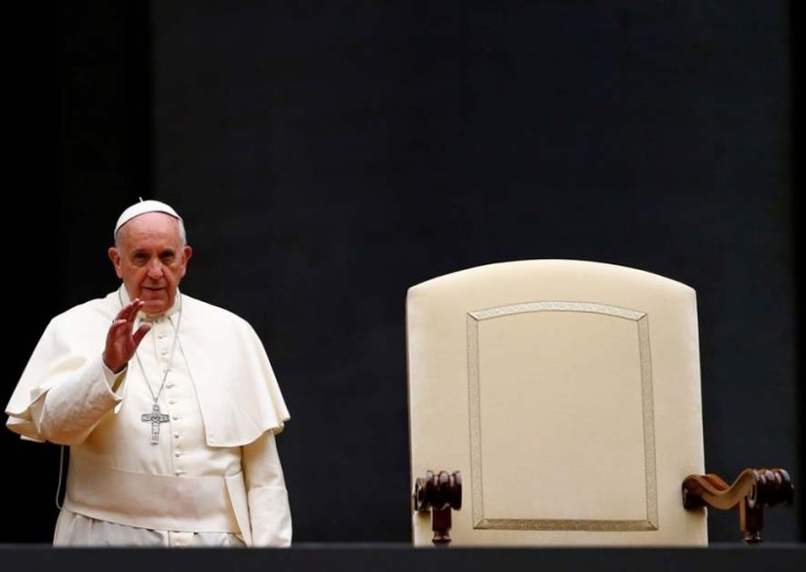 The Pope has a hot seat ready for you. Would you like to sit? 